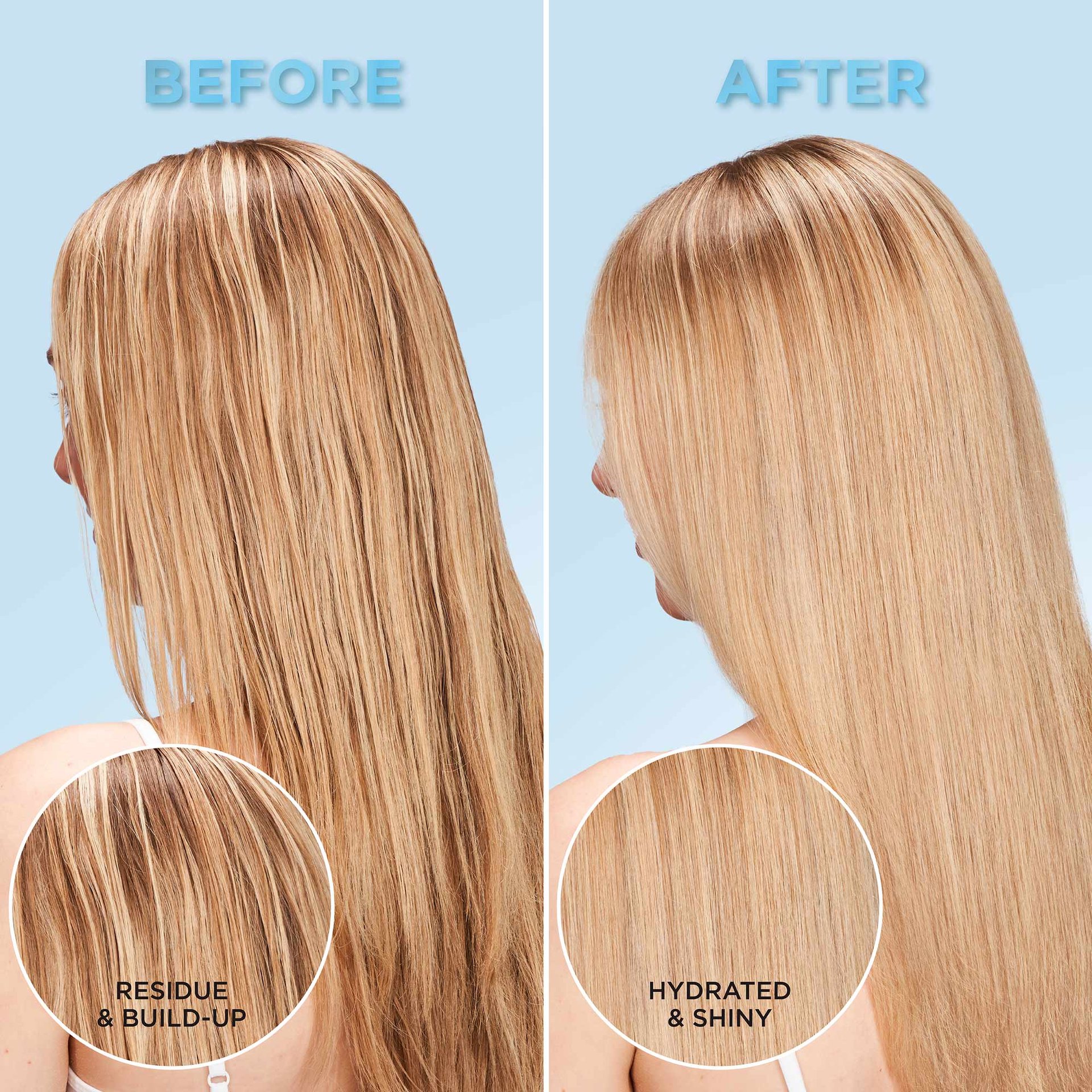 L'Oréal Paris EverPure Sulfate-Free Clarifying Shampoo, Before and After